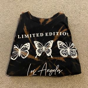 Limited addition manifest it butterfly tie die shirt